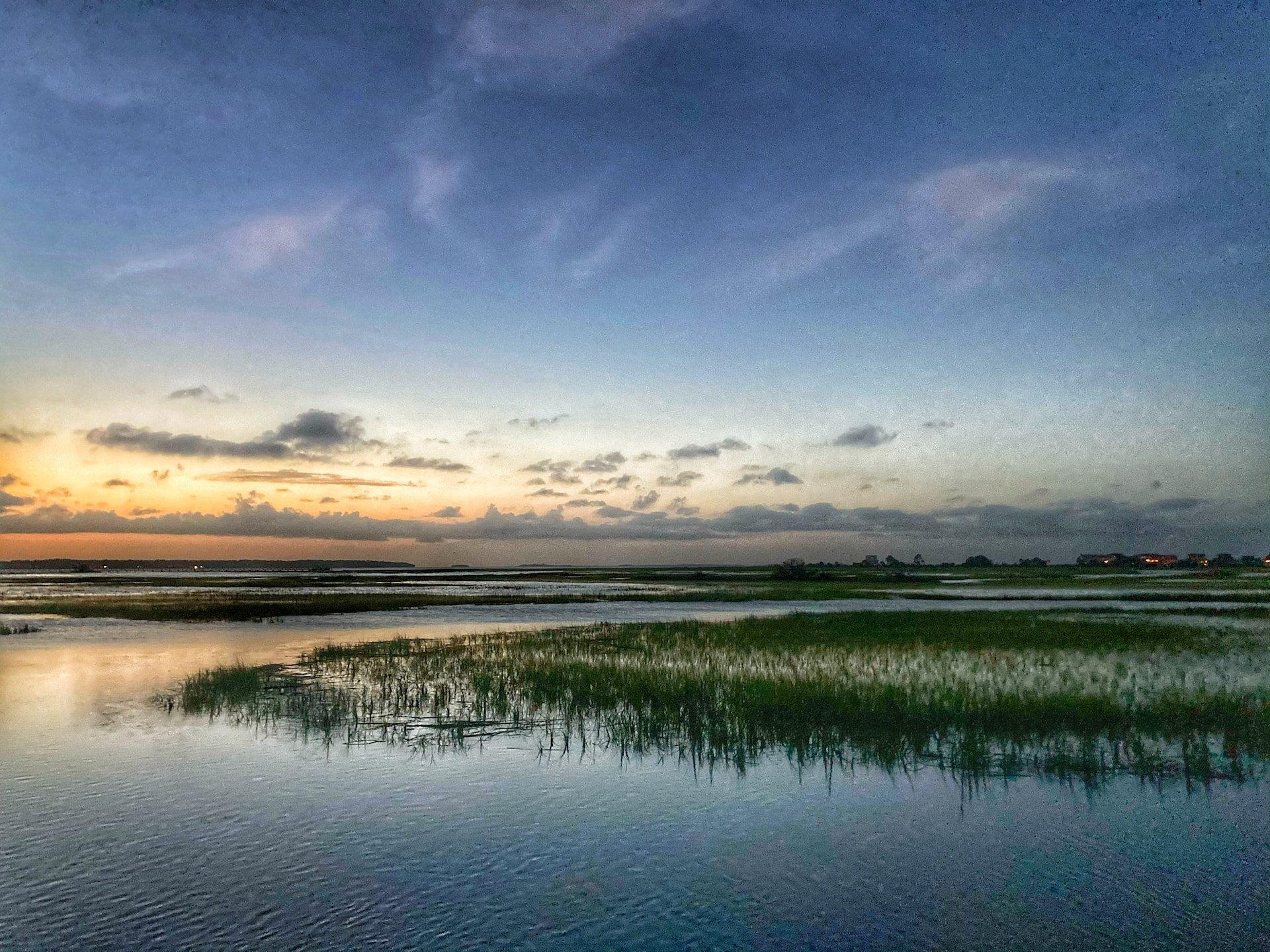Saint Helena island and marsh