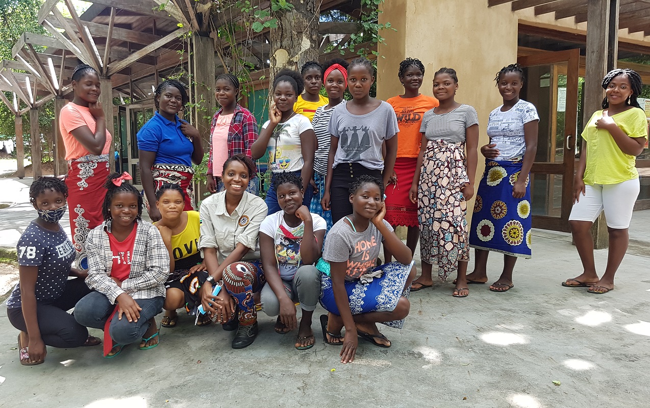 Education Centre with girls preparing for higher education examinations